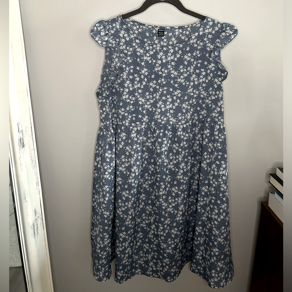 Boho Flutter Sleeve Dress- Discounted shipping